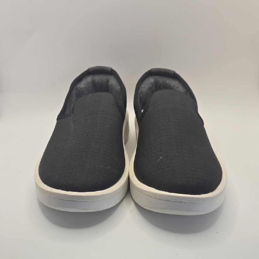 Allbirds Women's Black Wool Loungers Slip On Wool Lining Waterproof Sz 6 Boho